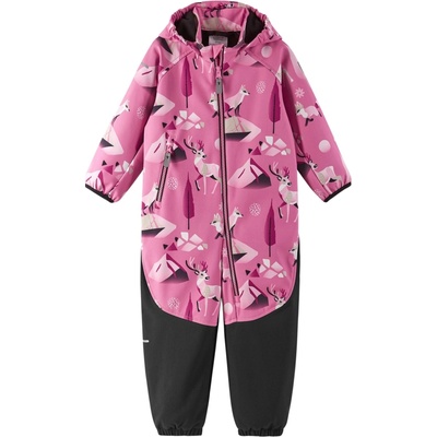Dětský softshellový overal Reima Mjosa Soft Coral – Zboží Dáma
