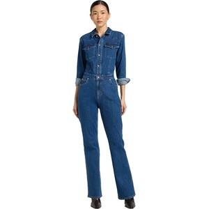 LEE Гащеризон Lee Western Slim Fit long sleeve jumpsuit - Blue (Upstream)
