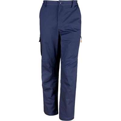 Result Unisex pracovné strečové nohavice R303X Navy