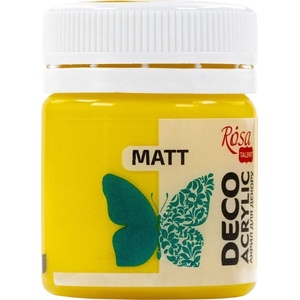 Rosa Talent АКРИЛНА боя Yellow (03) Mat 20 ml 1 бр (20003)