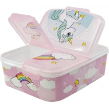 Stor delený plastový box na desiatu Unicorn 09722