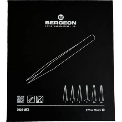 Bergeon Комплект прецизни антимагнитни пинсети Bergeon 7026-AC6 (6 броя)