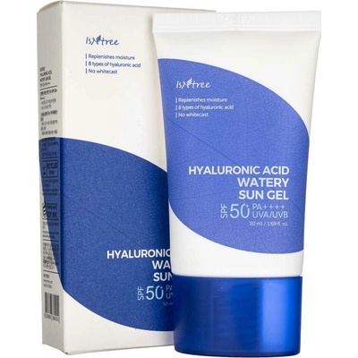 Isntree Hyaluronic Acid Watery Sun gél SPF50+/PA++++ Ľahký hydratačný krém 50 ml
