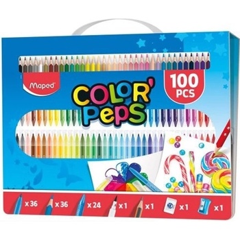 Color'Peps Box Výtvarná súprava 100 ks