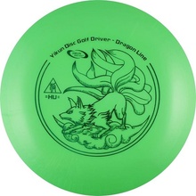 Discgolf View Driver Dragon Line green