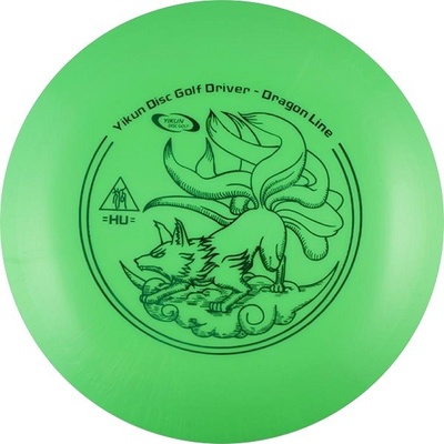 Discgolf View Driver Dragon Line green