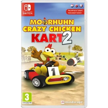 Image 1 of Mindscape Moorhuhn Crazy Chicken Kart 2 (Switch)