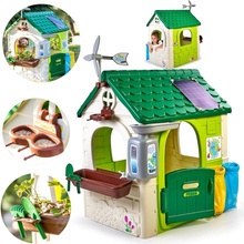 Feber zahradný domček Eco Feeder + Imitácia solárnych panelov + koše na triedenie odpadu