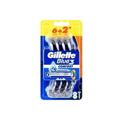 Gillette Blue3 Comfort 8 ks – Zboží Mobilmania