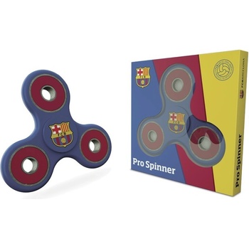 Fidget spinner FC Barcelona modrý