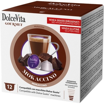Dolce Vita Капучино Dolce Vita Mokaccino с шоколад за Dolce Gusto 12 капсули