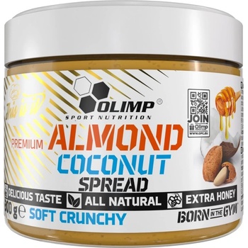 Image 1 of Olimp Sport Nutrition Almond Coconut Spread - Soft Crunchy [300 грама]