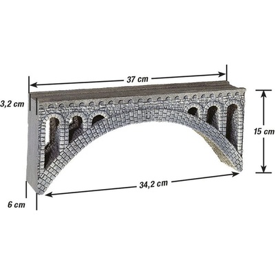 NOCH Viadukt Rhône pre úzkorozchodné železnice NO58671 NO58671