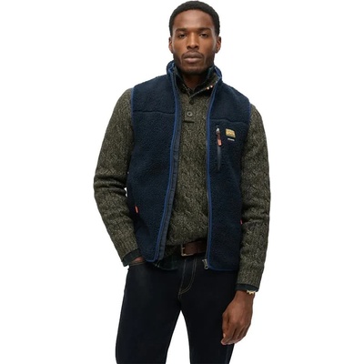 SUPERDRY Потник Superdry Outdoor vest - Blue (Eclipse Navy)