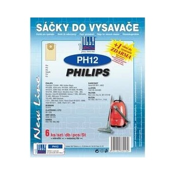 JOLLY Papírové vrecká PH12 6 ks