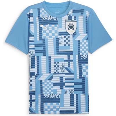 PUMA Футболна фланелка Puma Olympique De Marseille Third Pre Match Shirt 2024 2025 Adults - Blue