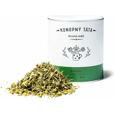 Konopný Táta konopný čaj Zažívanie 50 g