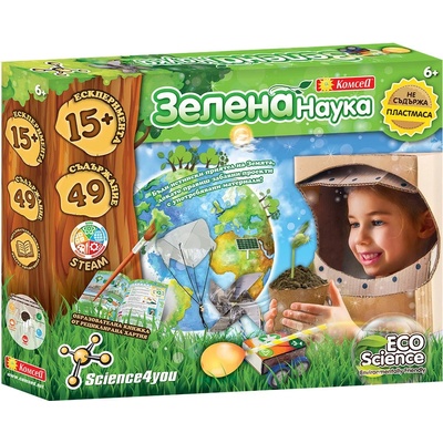 Trefl Детска образователна игра Science4you - Зелена наука (80002689)