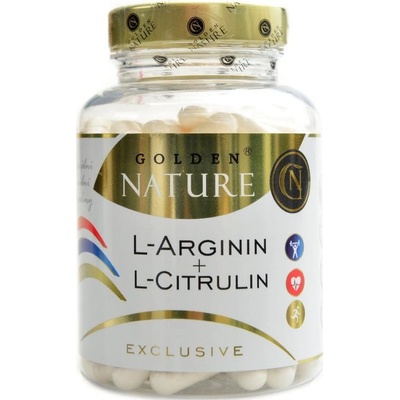 Golden Nature Exclusive Arginin + citrulin 100 kapsúl