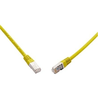 Solarix 28840059 10G patch CAT6A SFTP LSOH, 0,5m, žlutý