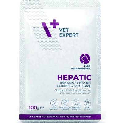 VetExpert Veterinary Diet 4T Hepatic Cat 100 g