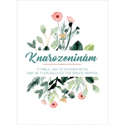 Přání k narozeninám – Zboží Dáma