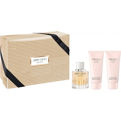 Jimmy Choo Illicit pre ženy EDP 100 ml + telové mlieko 100 ml + sprchový gél 100 ml darčeková sada