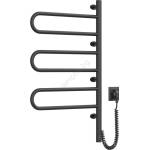 Navin Електрически въртящ се сушилник за кърпи с термостат FOUETTE 120W 80x49 см черен (NV0004)