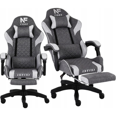 Infini Core Light Gray čierno-sivá