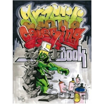Graffiti Coloring Book - Uzi Wufc