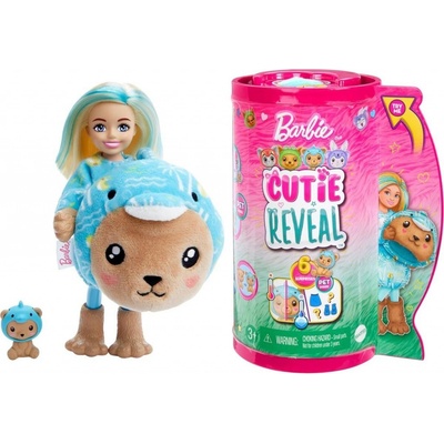 Barbie Cutie reveal Chelsea Medvedík v kostýme HRK30