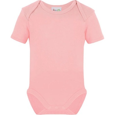Link Kids Wear Dětské body s krátkým rukávem X Babypink