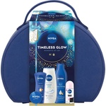 Nivea Подаръчен комплект Timeless Glow, с несесер, 5 части