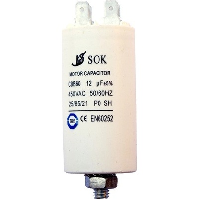 SOK Kondenzátor rozběhový 12uF 450V – Sleviste.cz