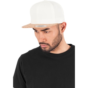 Urban Classics Шапка с козирка в бяло Cork Snapback UB-6089CO-00598 - Бял, размер one size