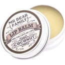 Mr Bear Family Coconut balzam na pery Handmade Lip Balm with Natural Ingredients 15 ml