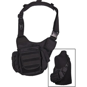 Image 1 of Mil-Tec мултифункционална Molle чанта за през рамо, черна (13726502)