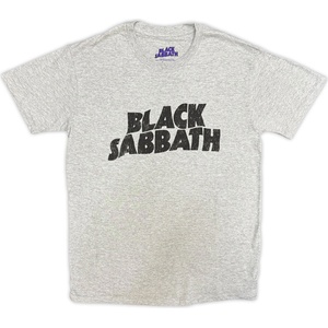Black Sabbath Black Wavy Logo Grey M Риза (BSTS47MG02)