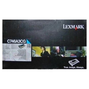 Lexmark Оригинален тонер Lexmark Cyan C746A3CG за C746|C748 7K "C746A3CG (C746A3CG)