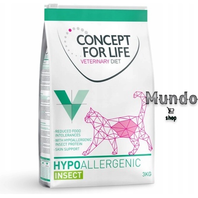 Concept for Life Veterinary Diet Hypoallergenic Insect 3 kg