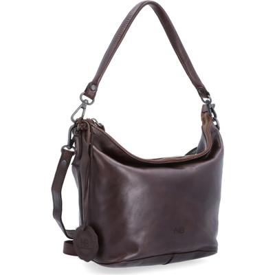 Noelia Bolger kabelka crossbody NB 2409 H hnědá