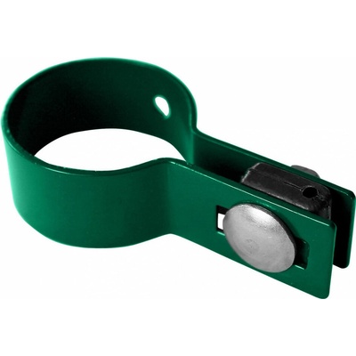 Galaxia příchytka koncová, pro sloupek 48 mm, ZN+PVC RAL6005, zelená