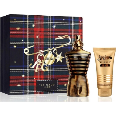 Jean Paul Gaultier Le Male Elixir Absolu EDP 125 ml + sprchový gél 75 ml pre mužov