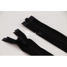 de-park Zip YKK - 40 cm - dělitelný - černá - 999