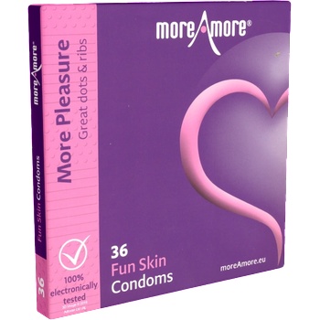 ostatní More Amore Maxi-Pack: Fun Skin, 36 condoms