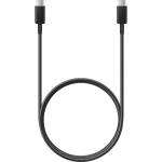  Кабел за устройства с USB-C порт (100 см) (черен) - Samsung USB-C to USB-C Cable 100W (5A) EP-DN975BB (bulk) (EP-DN975BBE)
