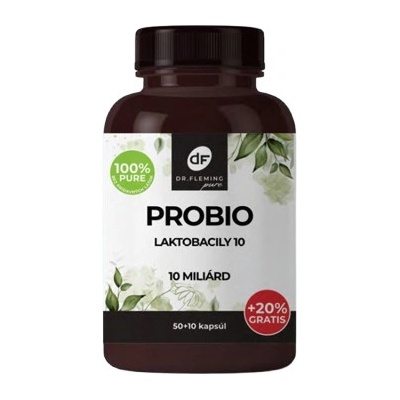 Dr. Fleming Probio Laktobacily 10 +20% gratis 60 kapsúl