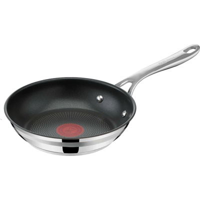 Tefal Jamie Oliver E31002, Viacúčelová panvica, Nerezová oceľ, Titán, Sklo