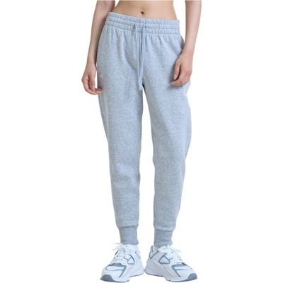 Under Armour Дамски анцунг долнище Under armour Women's Rival Fleece Jogger Tracksuit trousers - Mod Gray Light Heather / White - размер XL (107-2773-0215)