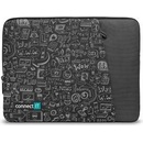 Tašky a batohy na notebooky Connect IT Doodle 15.6" (CFF-7015-DD) čierne